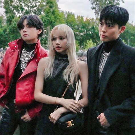 bts v celine fashion show 2023|BTS v blackpink.